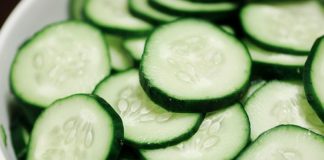 O refrescante pepino