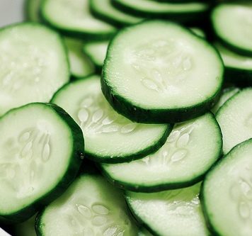 O refrescante pepino