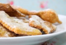 Receita dos coscorões da Beira