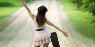 Partir sozinha á aventura