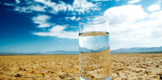 A água tem sede
