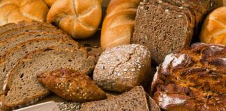 Diferentes tipos de pão