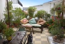 Decoração de terraços