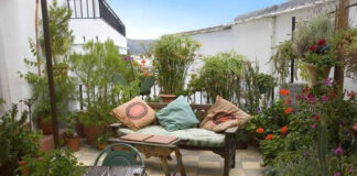 Decoração de terraços