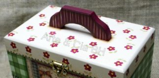 Decoupage em madeira