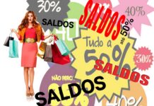 Saldos e venda de produtos com defeito