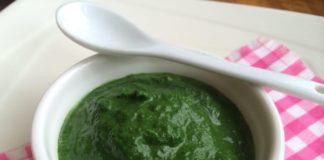 Receita de puré mimosa de espinafres
