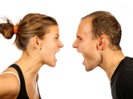 Discussão entre o casal
