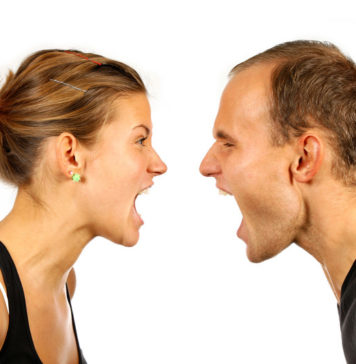 Discussão entre o casal