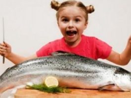 Crianças e o consumo de peixe