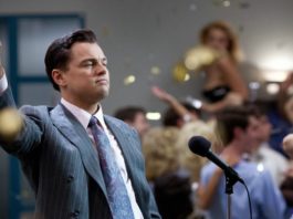 O lobo de Wall Street com Leonardo DiCaprio