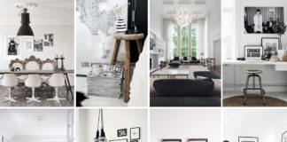 Branco e Preto- Tendência Decoração Inverno