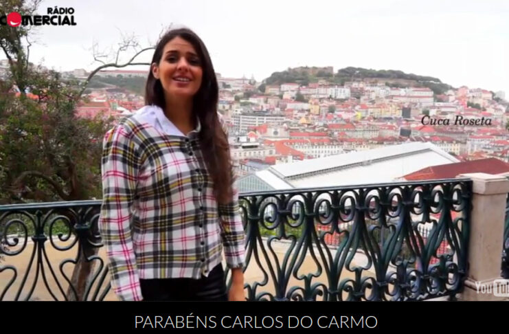 Música Lisboa menina e moça de Carlos do Carmo