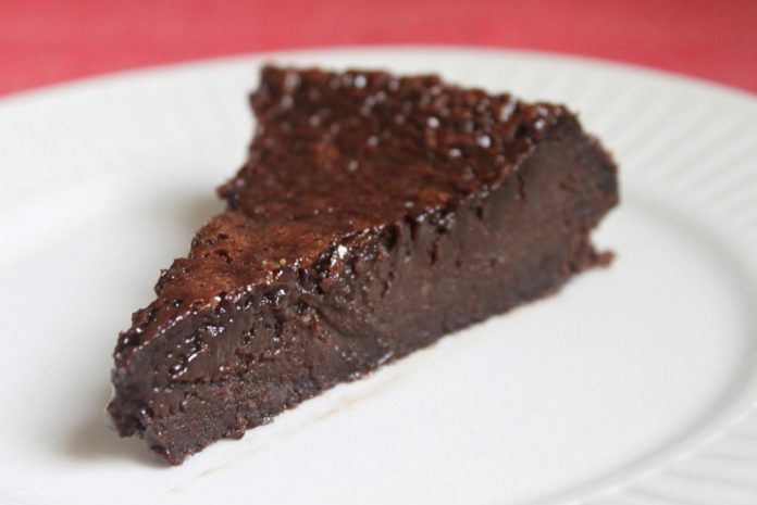 Bolo de chocolate simples