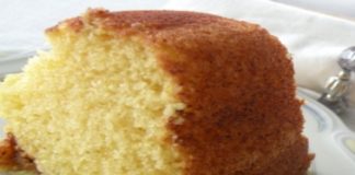 Bolo de iogurte simples