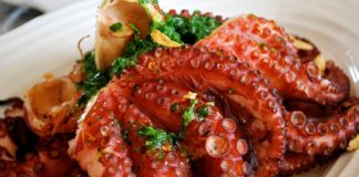 Receita de Polvo à lagareiro