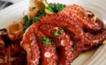 Receita de Polvo à lagareiro