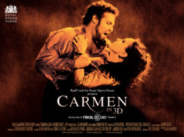 Carmen 3D um filme de Julian Napier