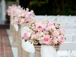 Escolher as flores do casamento