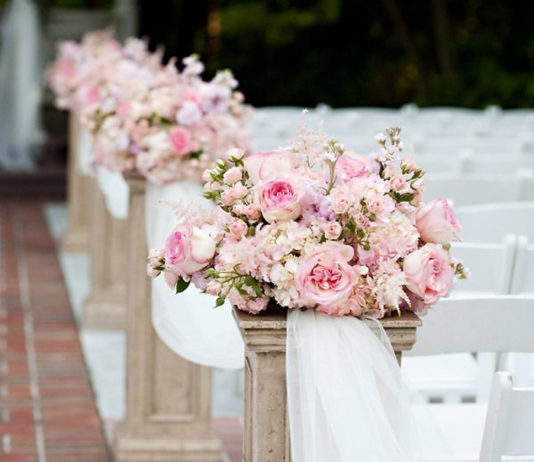 Escolher as flores do casamento
