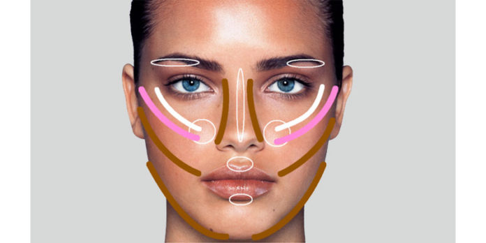 A arte do contouring - maquilhagem