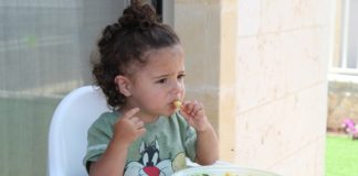 Menu para crianças a partir dos 15 meses