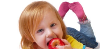 Lanche saudável para crianças entre 1-3 anos