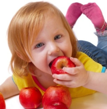 Lanche saudável para crianças entre 1-3 anos