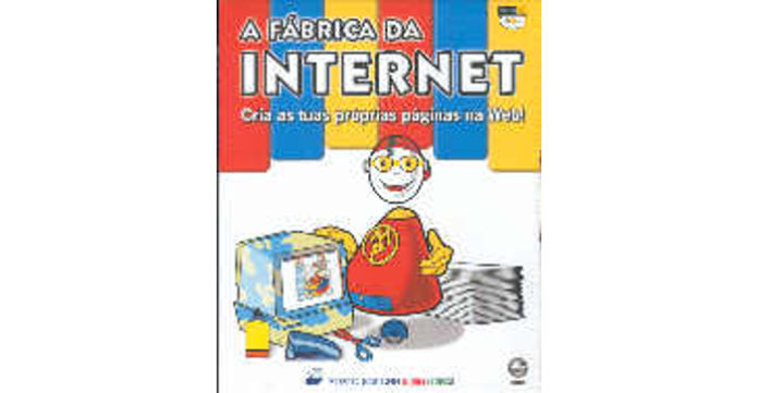 A fábrica da internet Porto Editora apresenta A Fábrica da Internet, uma edição multimédia dedicada a crianças a partir dos 10 anos, que lhes vai fazer desvendar todos os segredos do incrível mundo da Internet e construir os seus próprios Web Sites de uma forma simples e criativa. Depois de criarem os sites as crianças podem transferi-los para a Internet