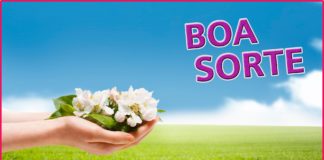 Deseja muito alguma coisa? Boa sorte!