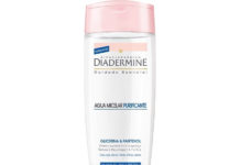 Desmaquilhagem com Diadermine Essentials Agua Micelar