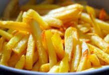 Comer gorduras - batatas fritas