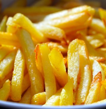 Comer gorduras - batatas fritas
