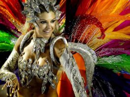 Carnaval no Rio de Janeiro, a festa brasileira ao rubro