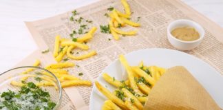 Fritos, batatas fritas