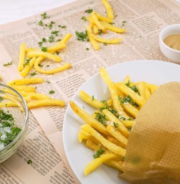 Fritos, batatas fritas