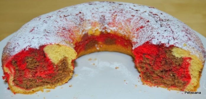 Receita do Bolo de 3 cores, com 3 sabores diferentes