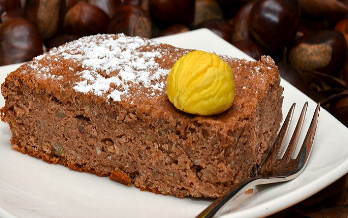 Receita de Bolo de castanhas