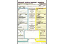 Declaração Amigável de Acidente Automóvel