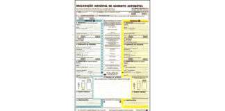 Declaração Amigável de Acidente Automóvel