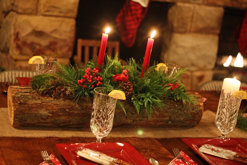 Um centro de Mesa de Natal diferente - Mulher Portuguesa Um centro de Mesa de Natal diferente - Mulher Portuguesa