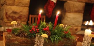 Centro de mesa de Natal