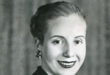 Evita Perón, uma atriz e líder política argentina