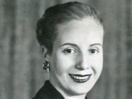 Evita Perón, uma atriz e líder política argentina