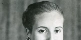 Evita Perón, uma atriz e líder política argentina