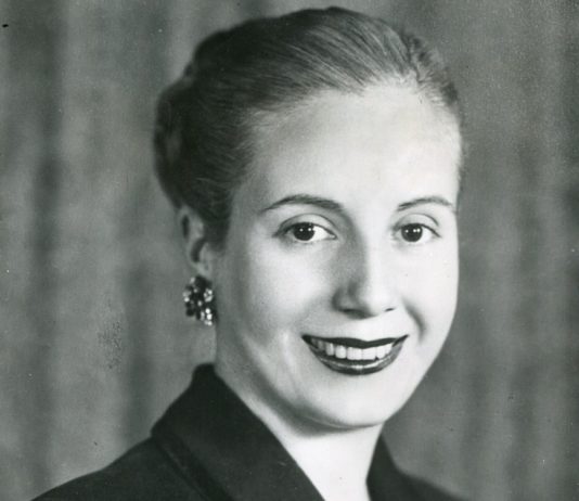 Evita Perón, uma atriz e líder política argentina