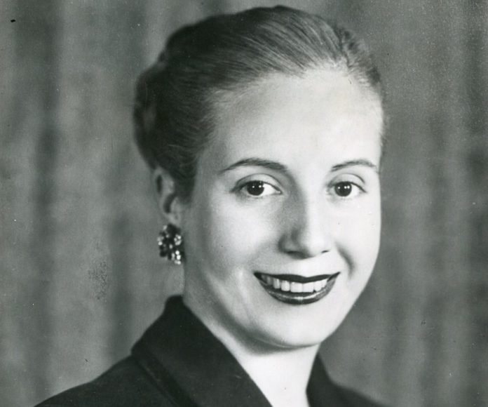 Evita Perón, uma atriz e líder política argentina