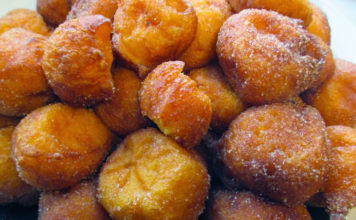 Filhós de abóbora Chila ou gila