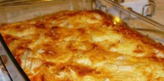 Frango com natas no forno