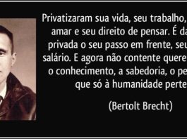 FRase de Bertolt Brecht